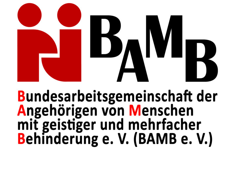 Logo Bundesarbeitsgemeinschaft der Angehörigen v Menschen mit geistiger und mehrfacher Behinderung e V